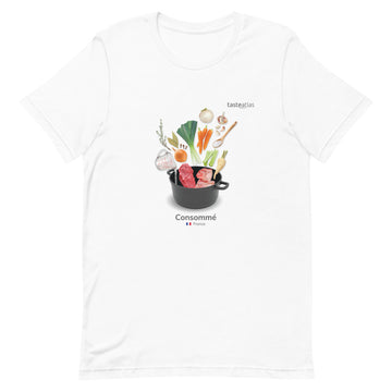 Consomme Short-Sleeve Unisex T-Shirt