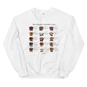 Most Popular Chocolate Cakes Unisex Sweatshirt