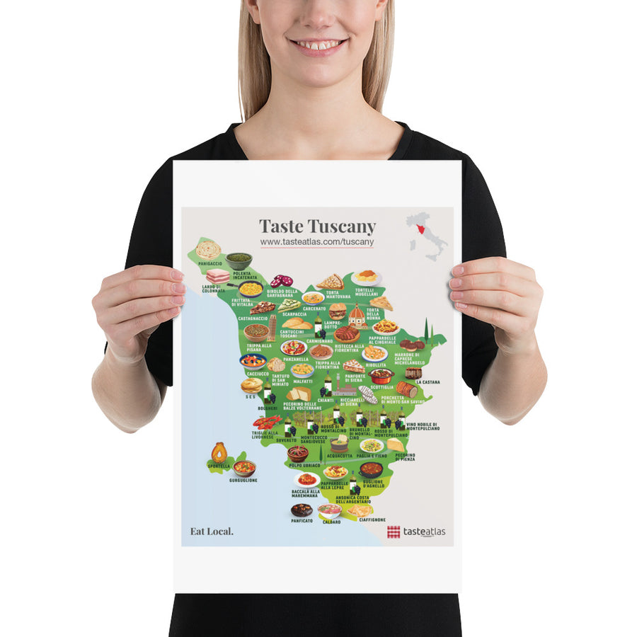 Taste Tuscany Poster (in)