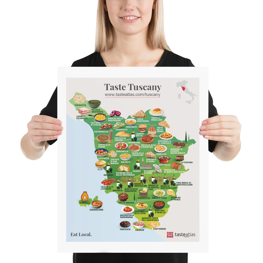 Taste Tuscany Poster (in)