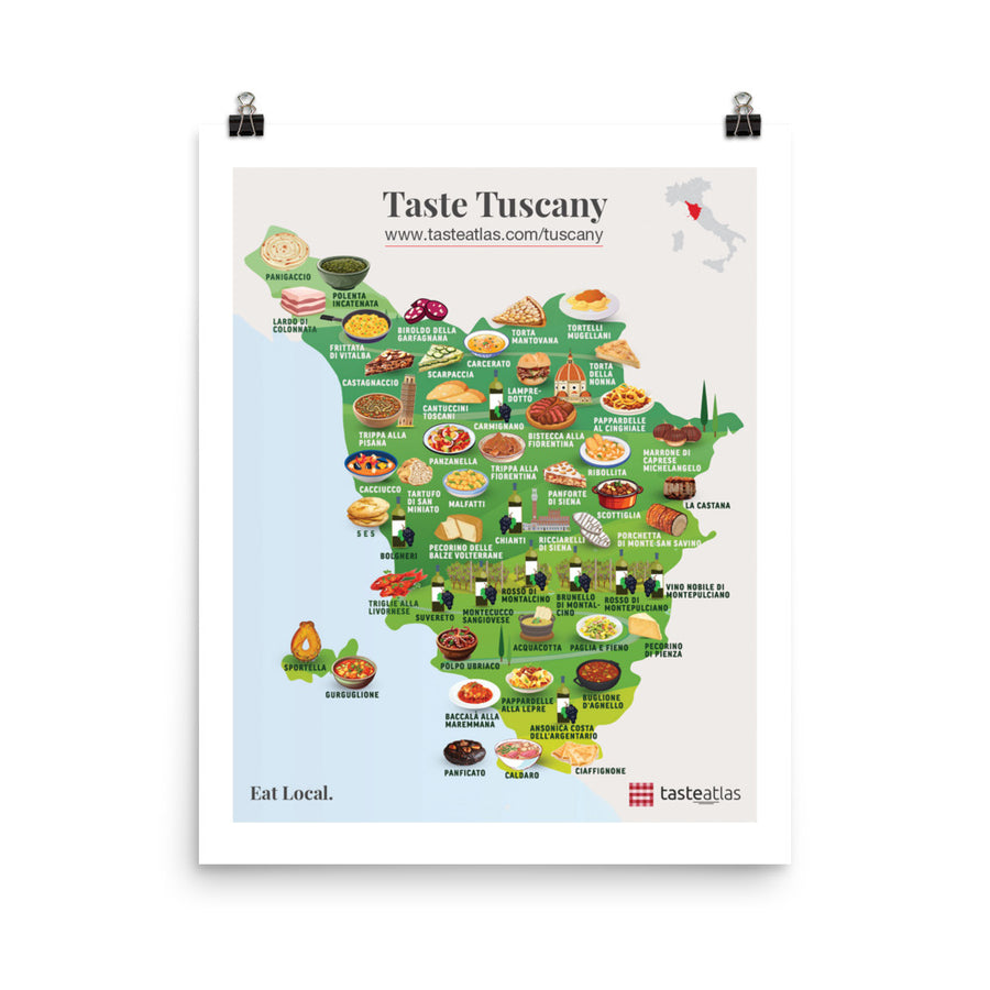 Taste Tuscany Poster (in)