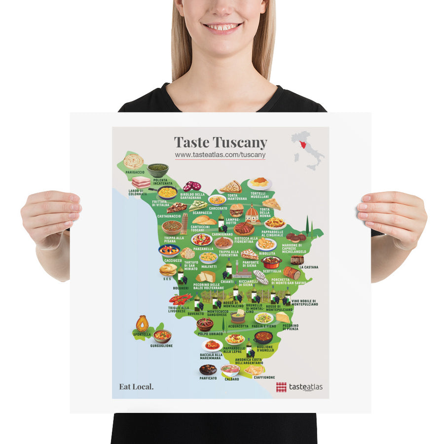 Taste Tuscany Poster (in)