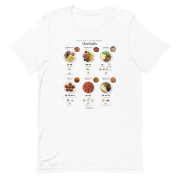 Same But Different Meatballs Short-Sleeve Unisex T-Shirt