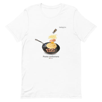 Pasta Carbonara Short-Sleeve Unisex T-Shirt