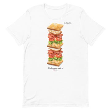 Club Sandwich Short-Sleeve Unisex T-Shirt