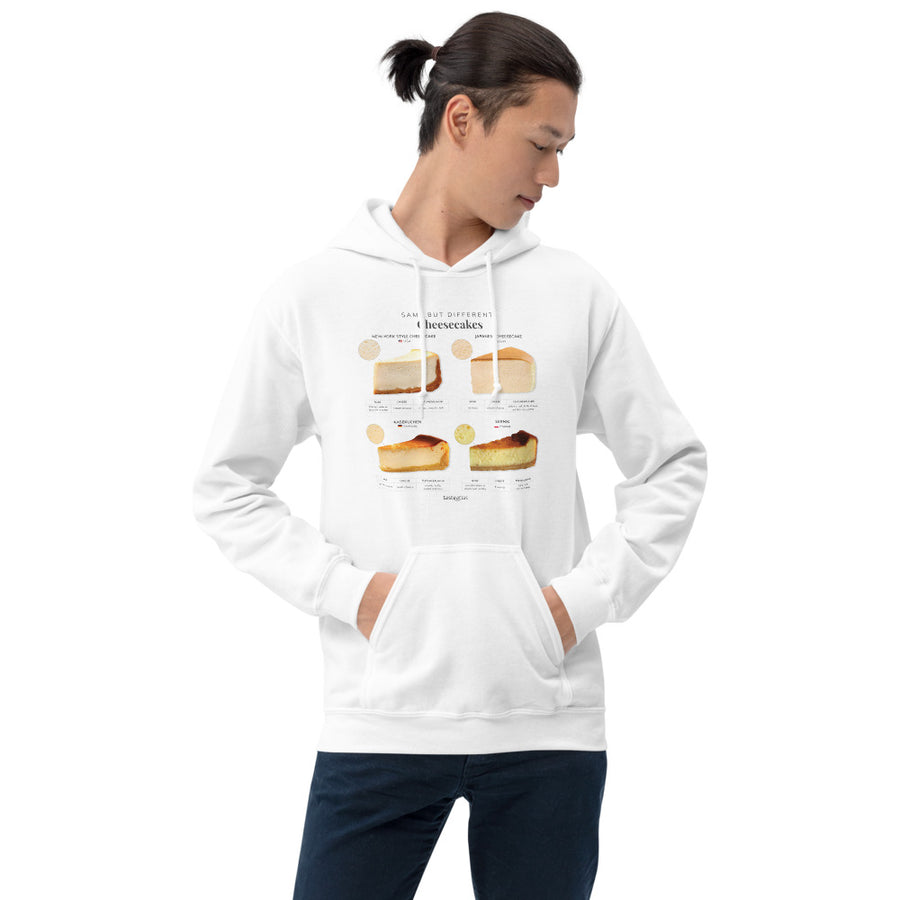 Same But Different Cheesecakes Unisex Hoodie