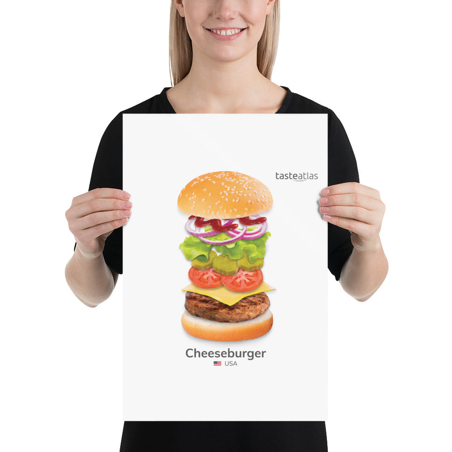 Cheeseburger Poster (in)