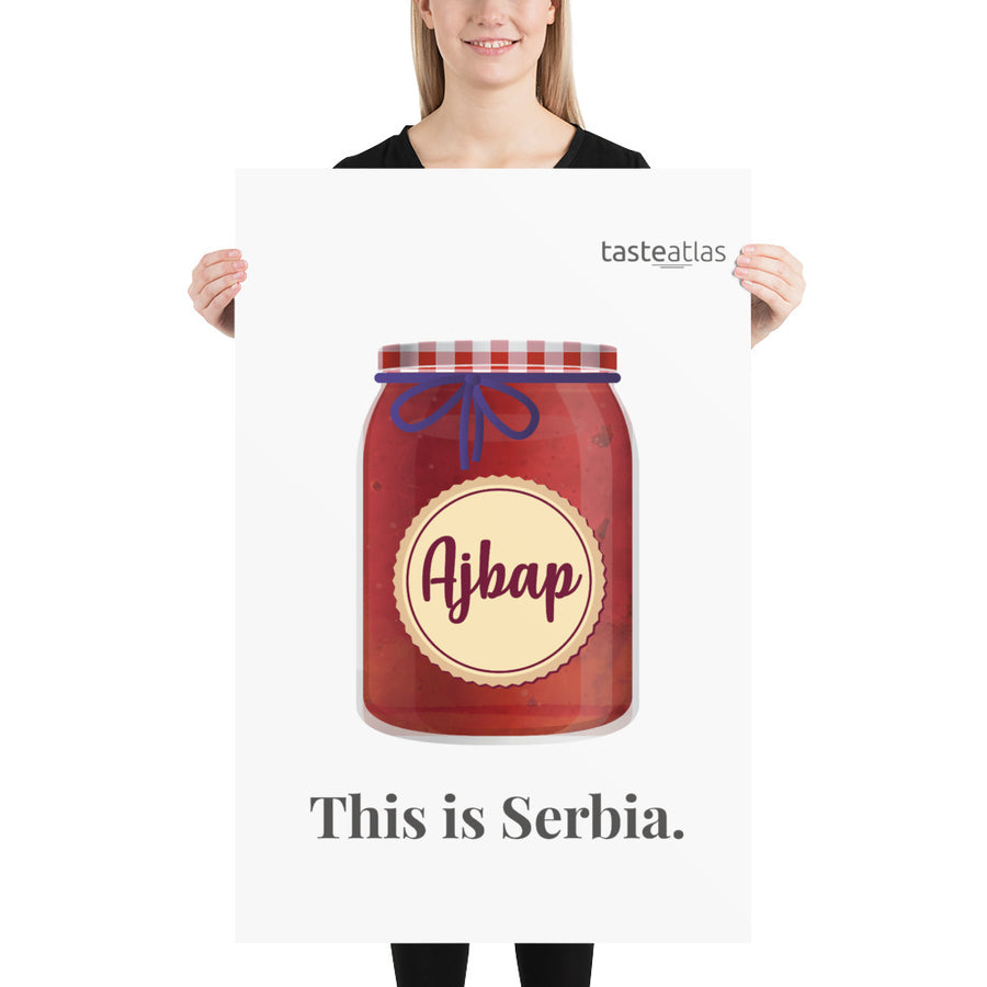 Ajvar This Is Serbia Poster (in)