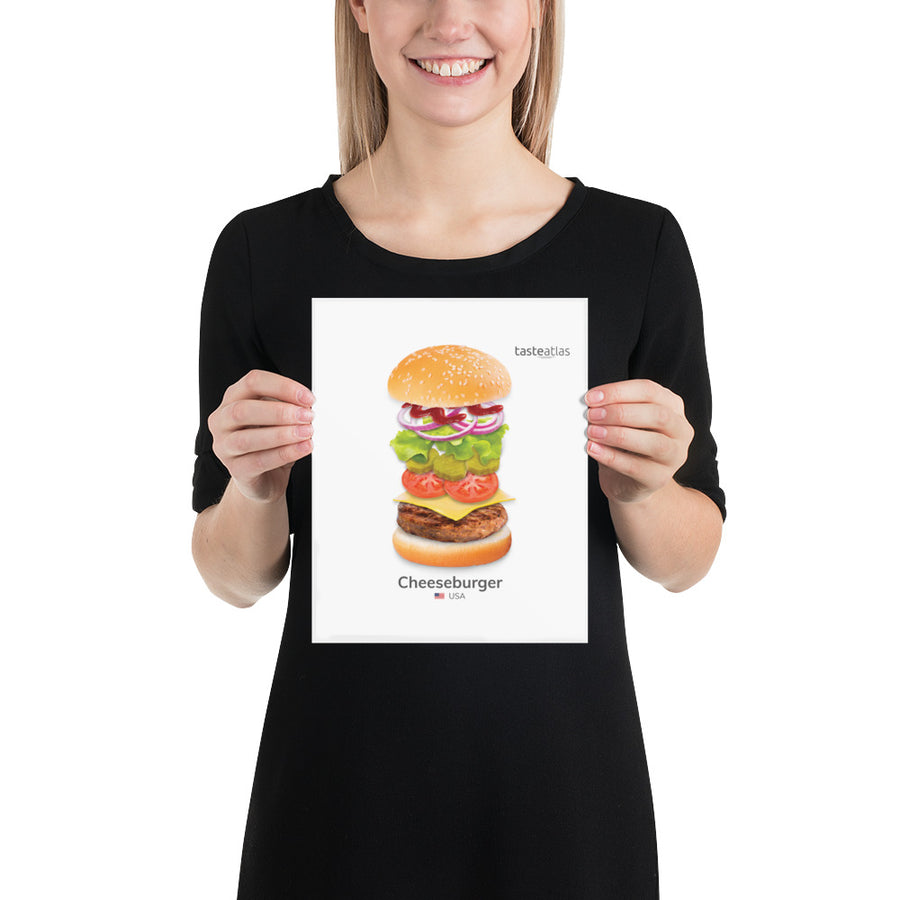 Cheeseburger Poster (in)