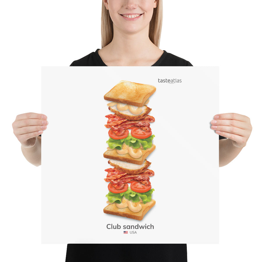 Club Sandwich Poster (in)