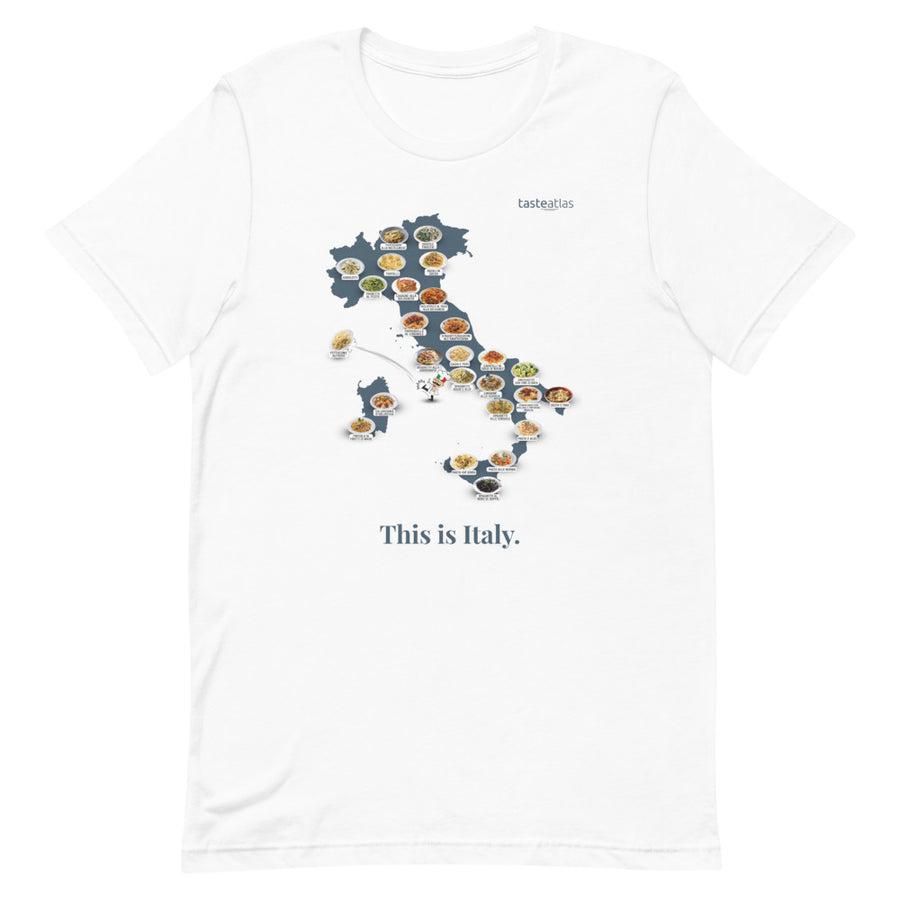 This Is Italy Pasta Short-Sleeve Unisex T-Shirt