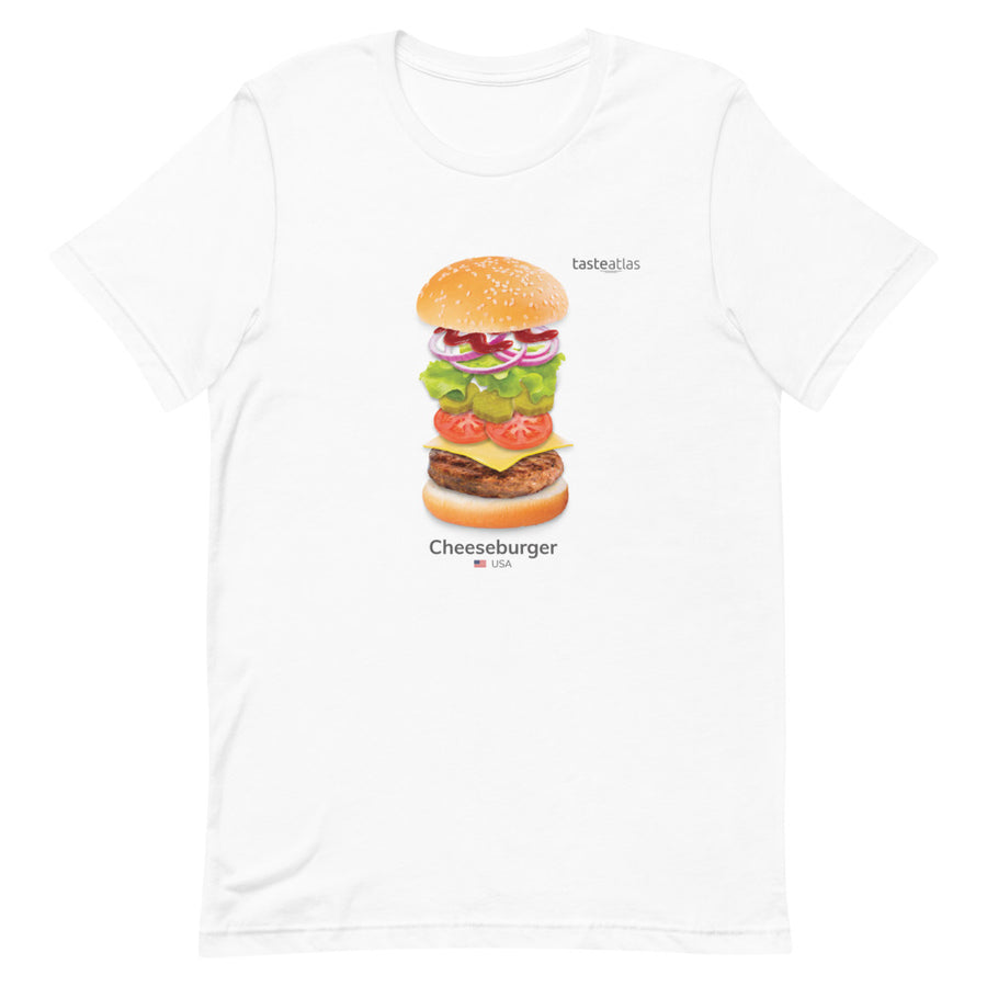 Cheeseburger Short-Sleeve Unisex T-Shirt