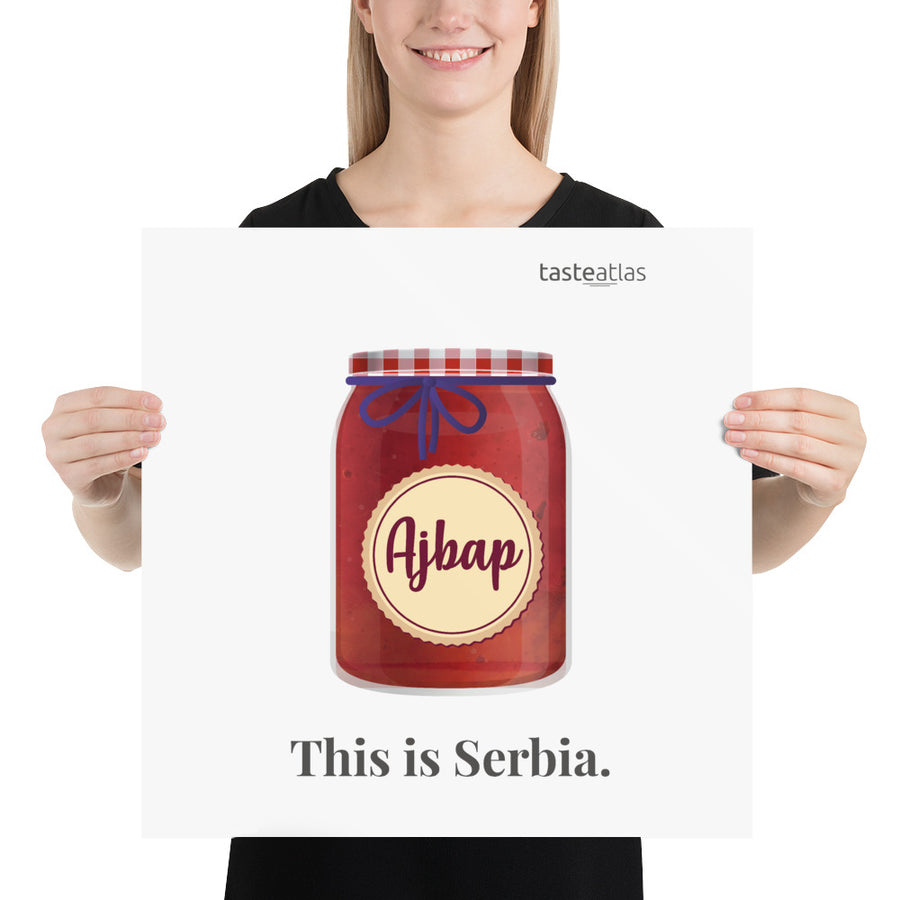 Ajvar This Is Serbia Poster (in)