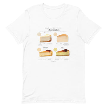 Same But Different Cheesecakes Short-Sleeve Unisex T-Shirt