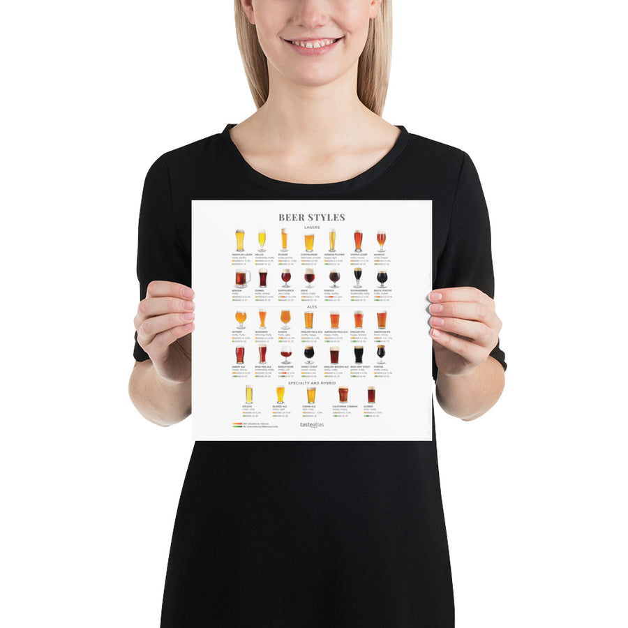 Beer Styles Poster (in)