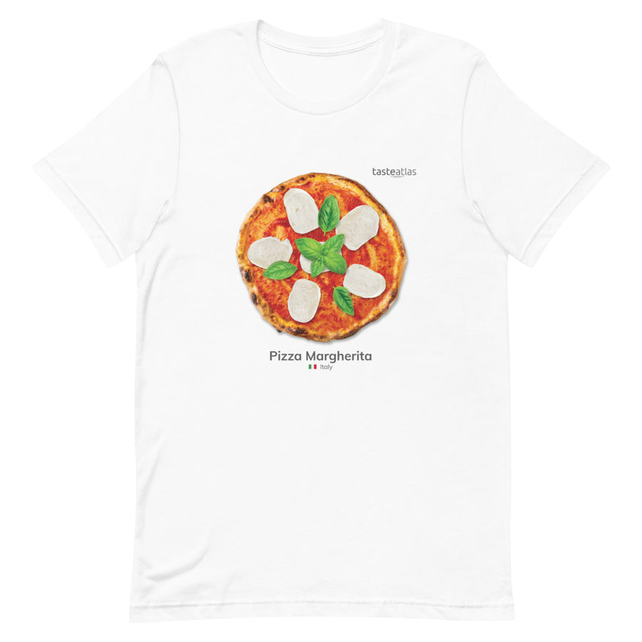 Pizza Margherita Short-Sleeve Unisex T-Shirt