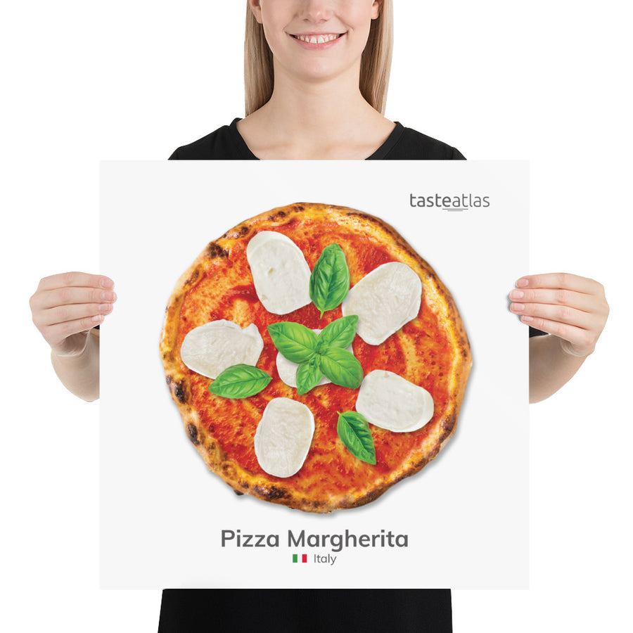 Pizza Margherita Poster (in)